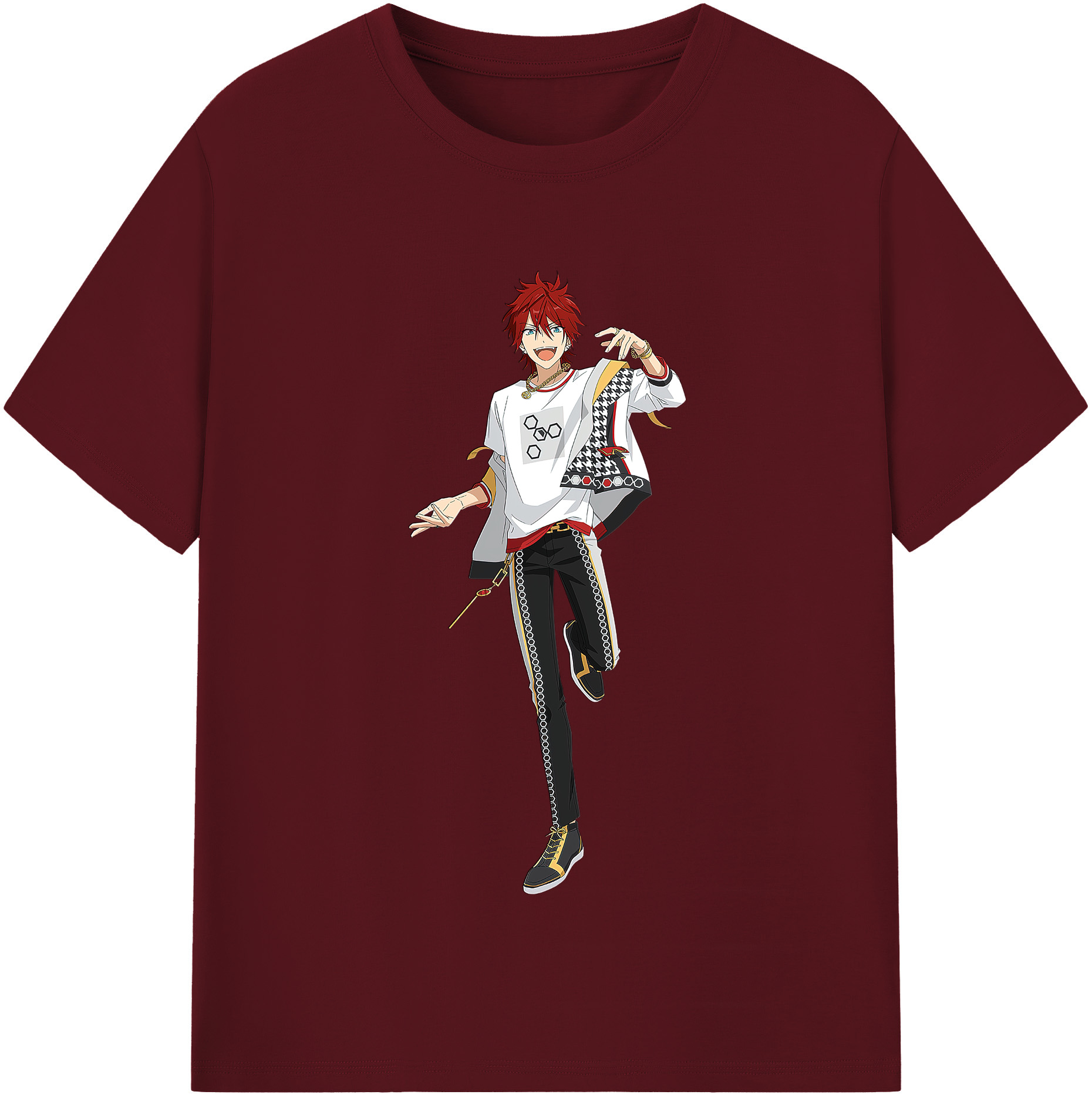 （画像用） あんさんぶるスターズ! Ensemble Stars 綿100％半袖Tシャツ（フロントプリント）